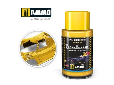 A.Mig-0306 Cobra Motor Rb Yellow - zdjęcie 1