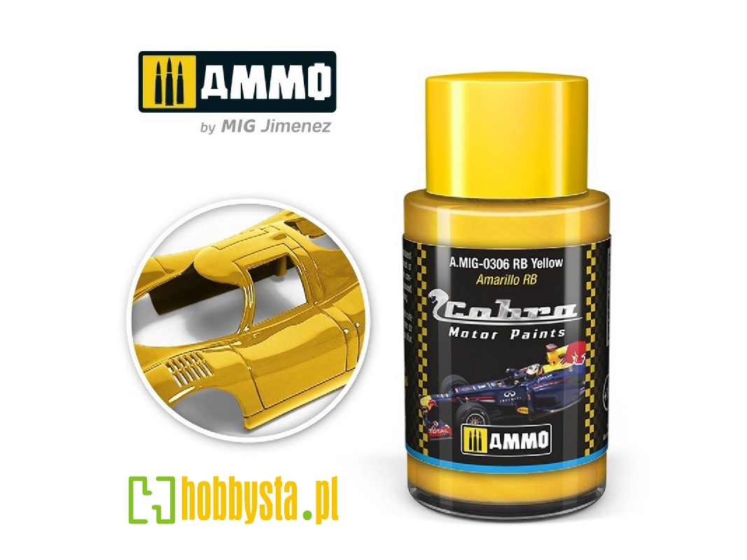 A.Mig-0306 Cobra Motor Rb Yellow - zdjęcie 1 A.Mig-0306 Cobra Motor Rb Yellow - zdjęcie 1