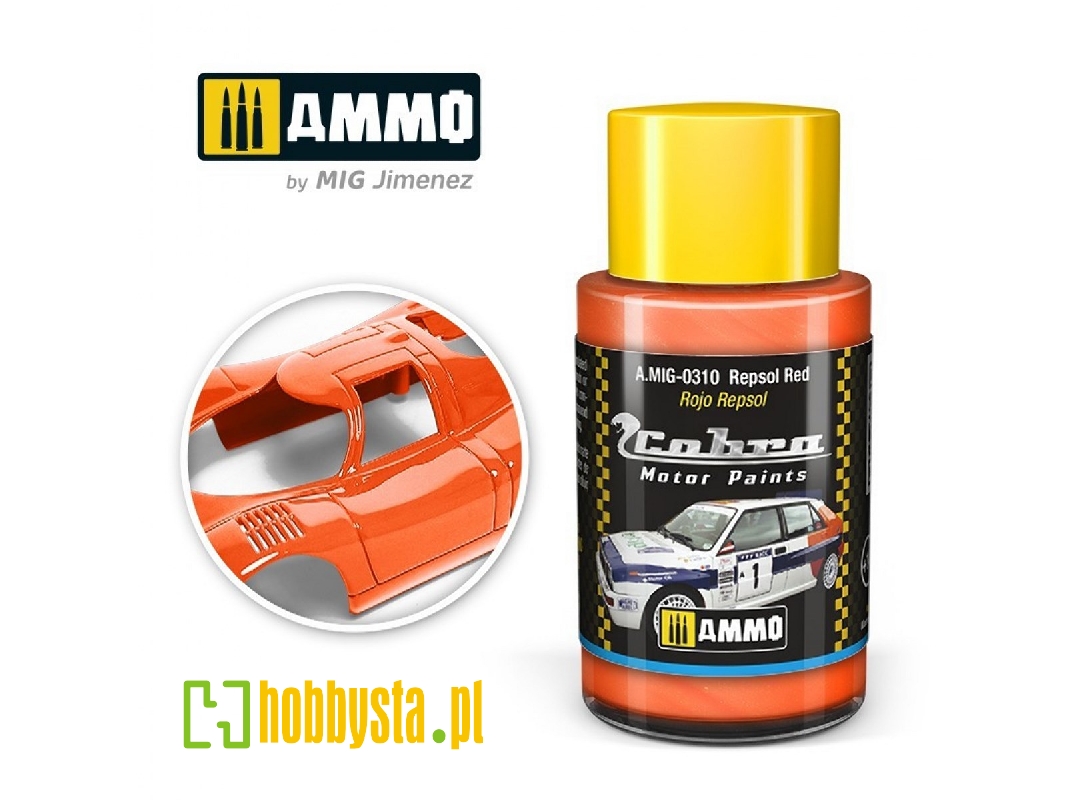 A.Mig-0310 Cobra Motor Repsol Red - zdjęcie 1 A.Mig-0310 Cobra Motor Repsol Red - zdjęcie 1