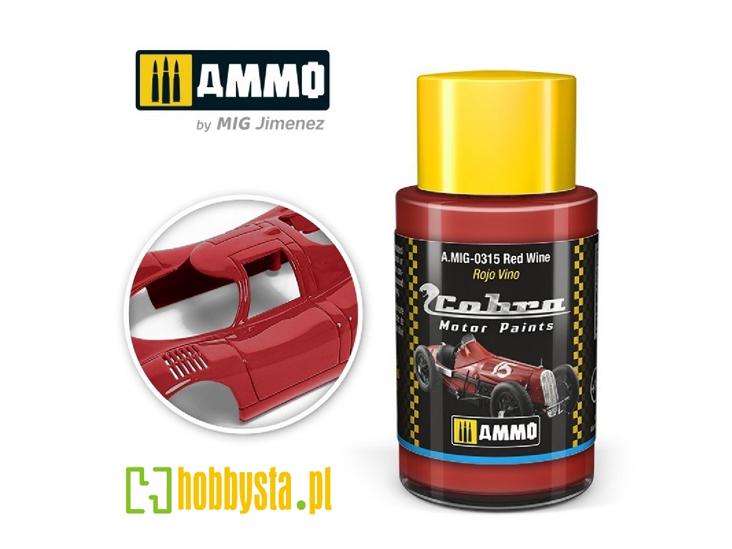 A.Mig-0315 Cobra Motor Red Wine - zdjęcie 1 A.Mig-0315 Cobra Motor Red Wine - zdjęcie 1
