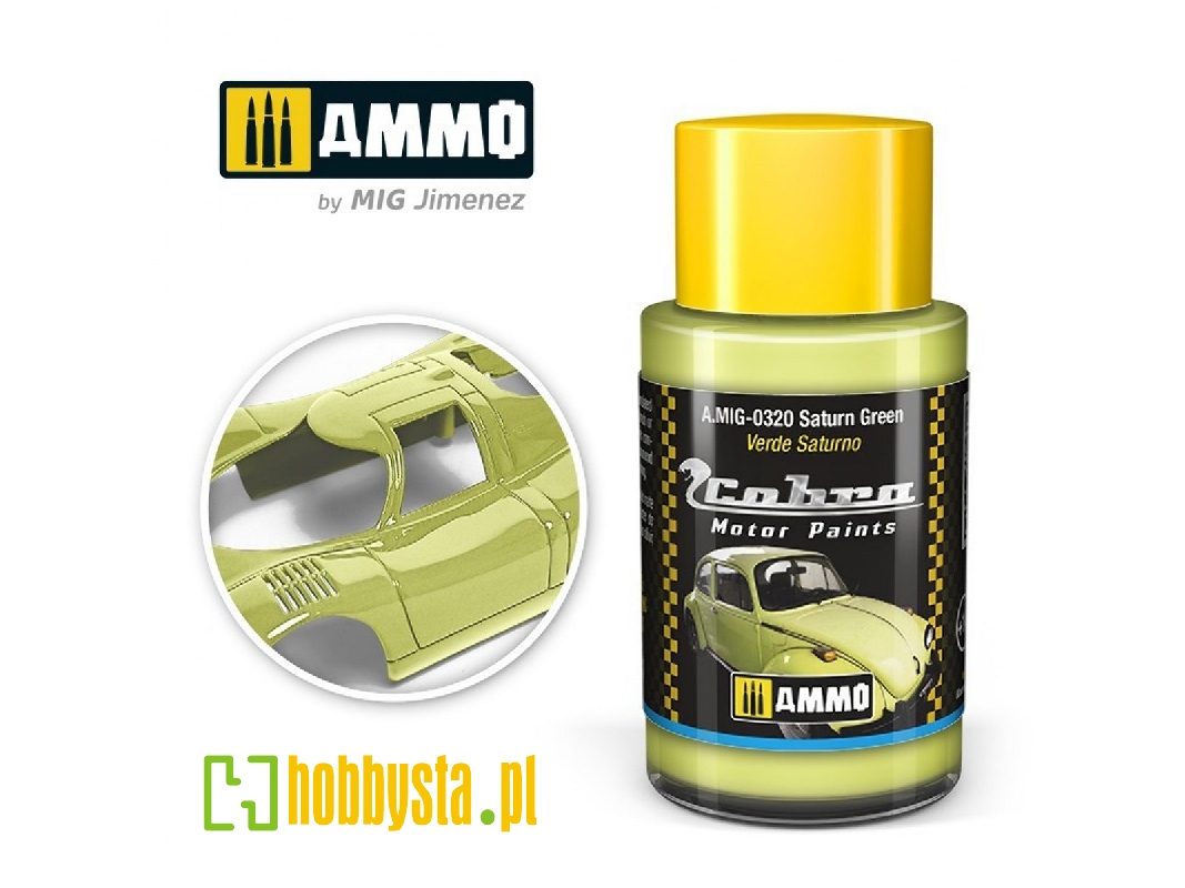 A.Mig-0320 Cobra Motor Saturn Green - zdjęcie 1 A.Mig-0320 Cobra Motor Saturn Green - zdjęcie 1