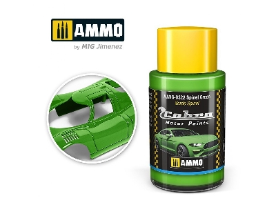 A.Mig-0322 Cobra Motor Spinel Green - zdjęcie 1