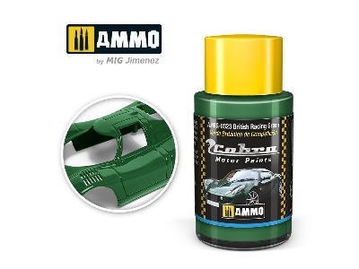 A.Mig-0323 Cobra Motor British Racing Green - zdjęcie 1