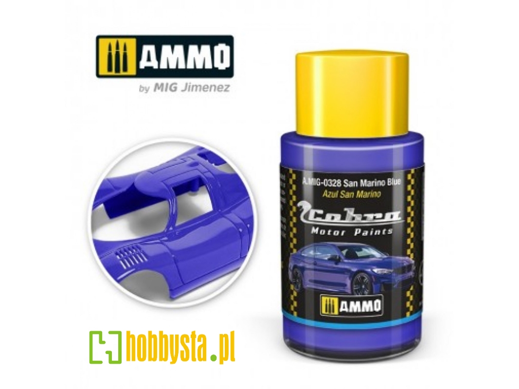 A.Mig-0328 Cobra Motor San Marino Blue - zdjęcie 1 A.Mig-0328 Cobra Motor San Marino Blue - zdjęcie 1