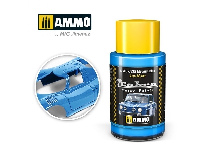 A.Mig-0332 Cobra Motor Medium Blue - zdjęcie 1