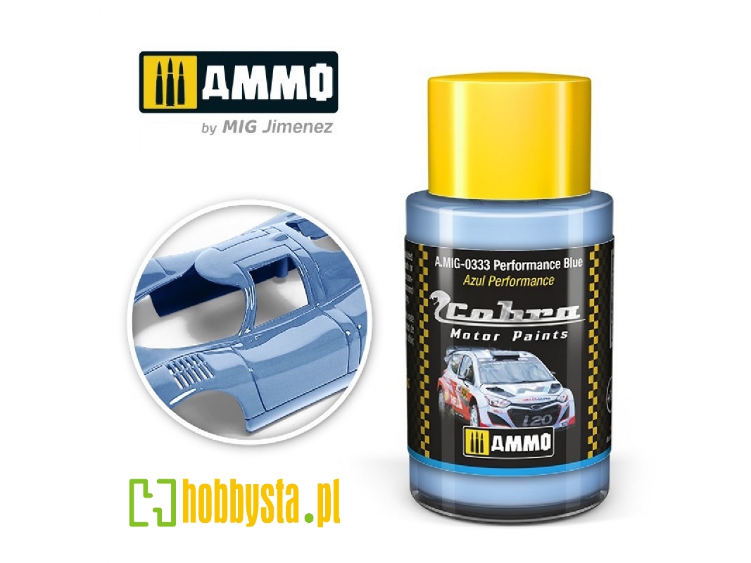 A.Mig-0333 Cobra Motor Performance Blue - zdjęcie 1 A.Mig-0333 Cobra Motor Performance Blue - zdjęcie 1
