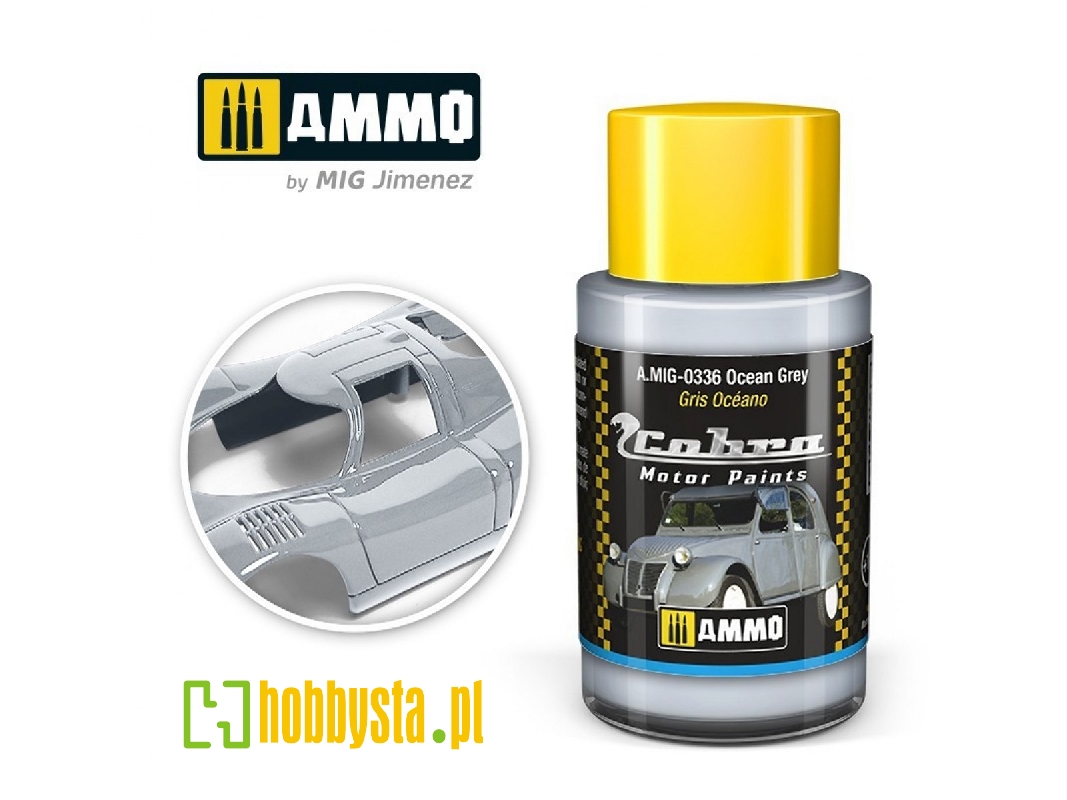 A.Mig-0336 Cobra Motor Ocean Grey - zdjęcie 1 A.Mig-0336 Cobra Motor Ocean Grey - zdjęcie 1
