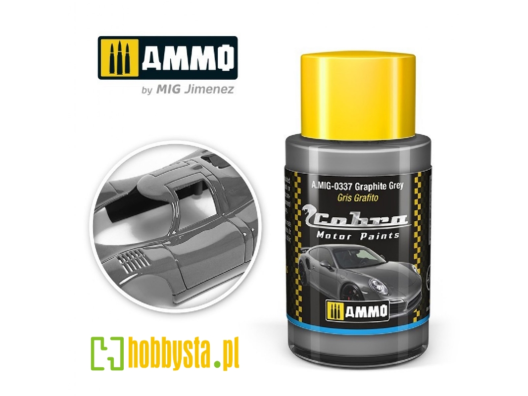 A.Mig-0337 Cobra Motor Graphite Grey - zdjęcie 1 A.Mig-0337 Cobra Motor Graphite Grey - zdjęcie 1