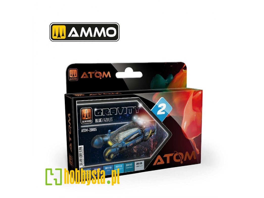 Atom-20805 Gravity Set 2 - Blue - zdjęcie 1 Atom-20805 Gravity Set 2 - Blue - zdjęcie 1