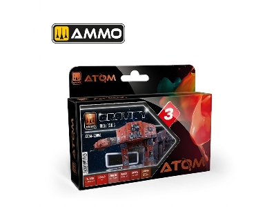 Atom-20806 Gravity Set 3 - Red - zdjęcie 1