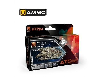 Atom-20808 Gravity Set 5 - Grey - zdjęcie 1