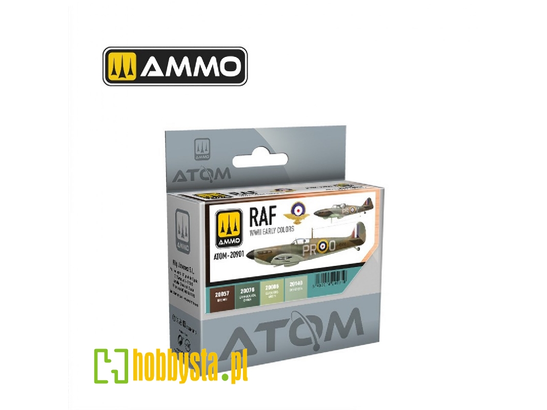 Atom-20901 Raf Wwii Early Colors Set - zdjęcie 1