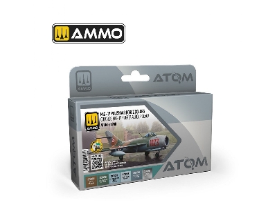 Atom-20908 Mig-17 Polish Air Force Colors Set - zdjęcie 1