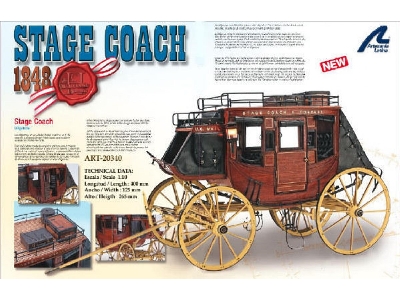 Dyliżans Z 1884 Roku Stage Coach & Company - zdjęcie 1