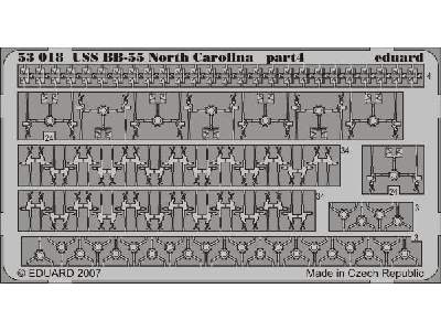  USS BB-55 North Carolina 1/350 - Trumpeter - blaszki - zdjęcie 5