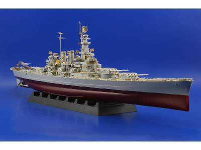  USS BB-55 North Carolina 1/350 - Trumpeter - blaszki - zdjęcie 6