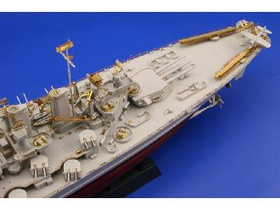  USS BB-55 North Carolina 1/350 - Trumpeter - blaszki - zdjęcie 9