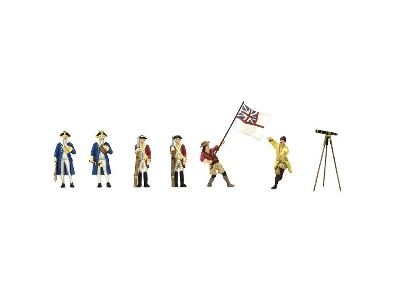 Metal Figurines For Hms Endeavour Set (14 Pcs) - zdjęcie 4