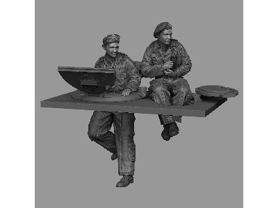British 'sherman' Tank 'pixie' Suit Turret Crew - zdjęcie 1