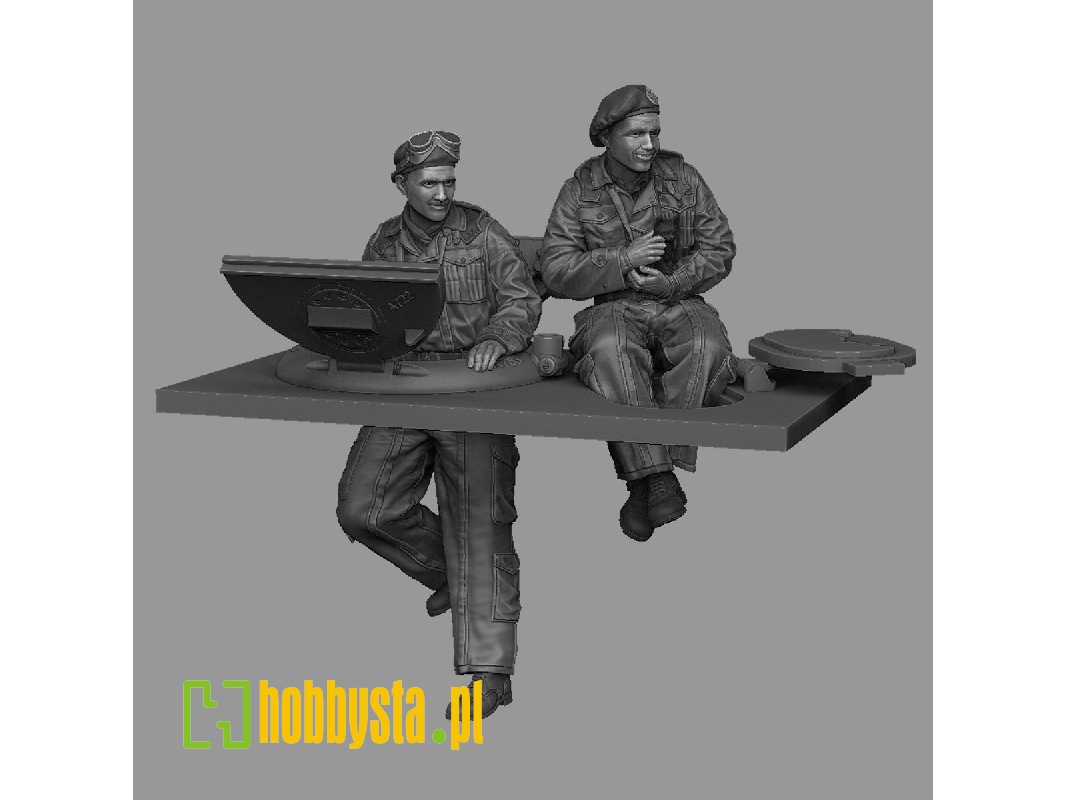 British 'sherman' Tank 'pixie' Suit Turret Crew - zdjęcie 1 British 'sherman' Tank 'pixie' Suit Turret Crew - zdjęcie 1