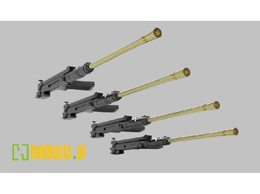 Flakvierling 38 Gun Barrels With Body Aa Gun (X4) - zdjęcie 1 Flakvierling 38 Gun Barrels With Body Aa Gun (X4) - zdjęcie 1