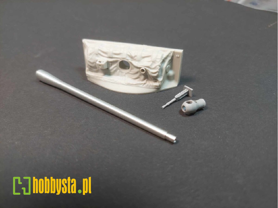 A34 'comet' Canvas Mantlet With 77mm Oqf Ggun (Wwii Early Pattern) - zdjęcie 1 A34 'comet' Canvas Mantlet With 77mm Oqf Ggun (Wwii Early Pattern) - zdjęcie 1