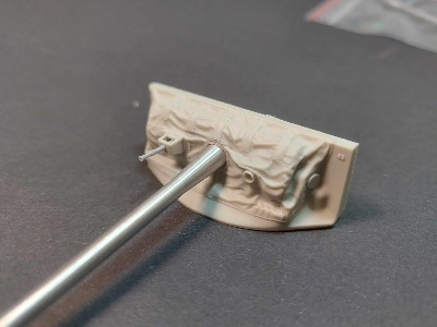A34 'comet' Canvas Mantlet With 77mm Oqf Ggun (Wwii Early Pattern) - zdjęcie 2