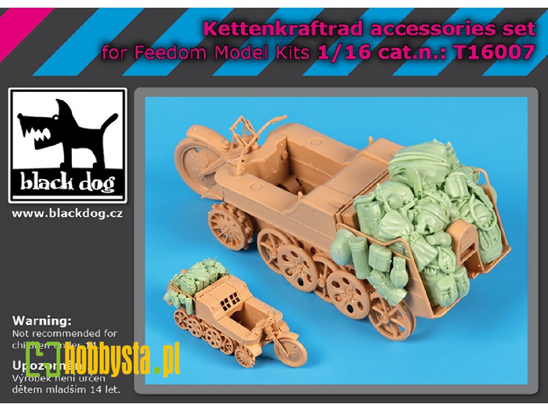 Kettenkraftrad Accessories Set (For Freedom Model Kits) - zdjęcie 1 Kettenkraftrad Accessories Set (For Freedom Model Kits) - zdjęcie 1