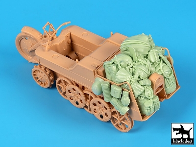 Kettenkraftrad Accessories Set (For Freedom Model Kits) - zdjęcie 2
