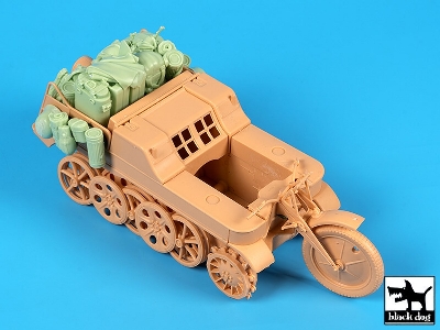 Kettenkraftrad Accessories Set (For Freedom Model Kits) - zdjęcie 3