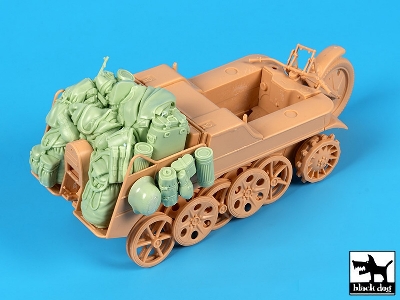 Kettenkraftrad Accessories Set (For Freedom Model Kits) - zdjęcie 4