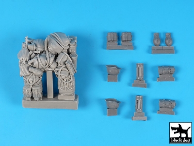 Kettenkraftrad Accessories Set (For Freedom Model Kits) - zdjęcie 6