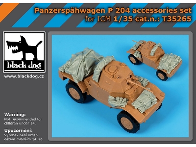 Panzerspähwagen P 204 Accessories Set (For Icm) - zdjęcie 1