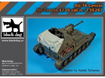 Su-76 Canvas (For Zvezda) - zdjęcie 1