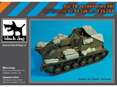Su-76 Accessories Set (For Zvezda) - zdjęcie 1