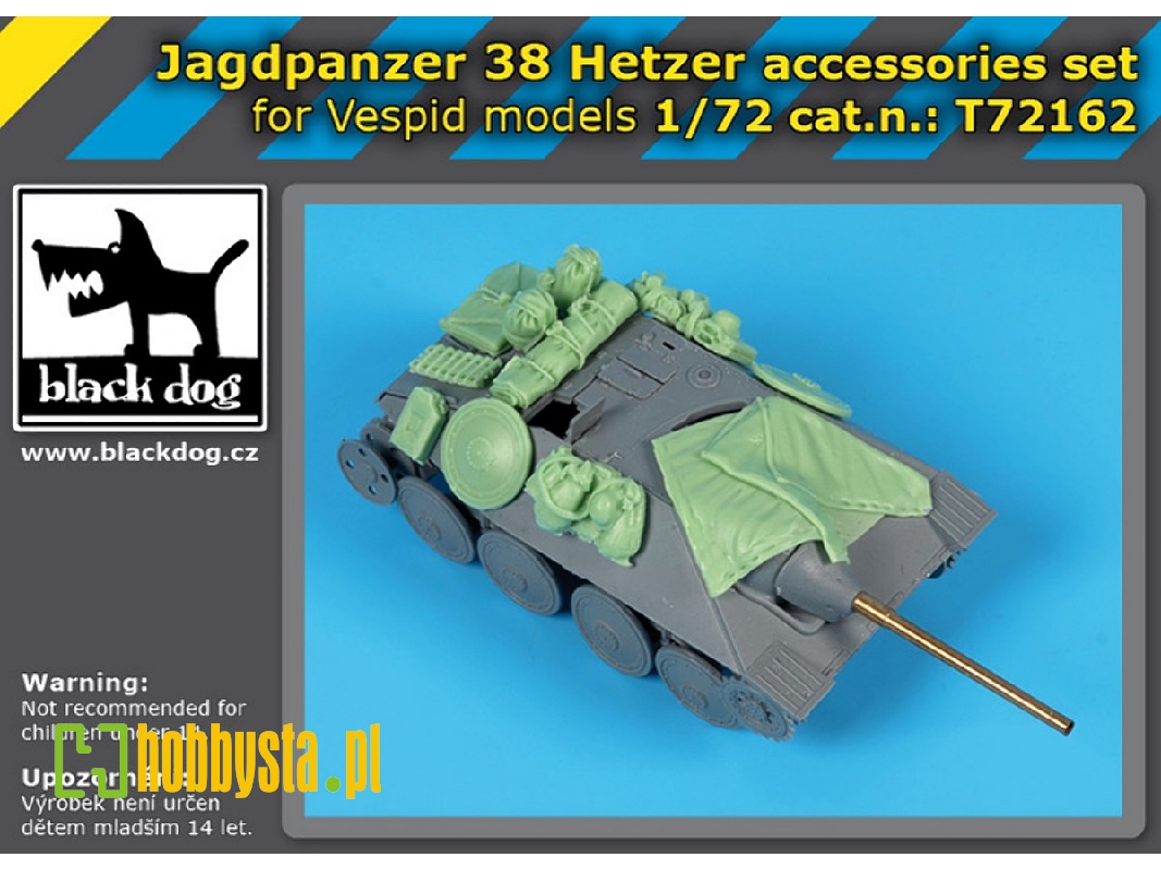 Jagdpanzer 38 Hetzer Accessories Set (For Vespid Model) - zdjęcie 1