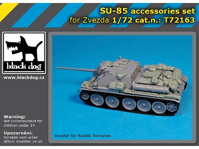 Su 85 Accessories Set (For Zvezda) - zdjęcie 1
