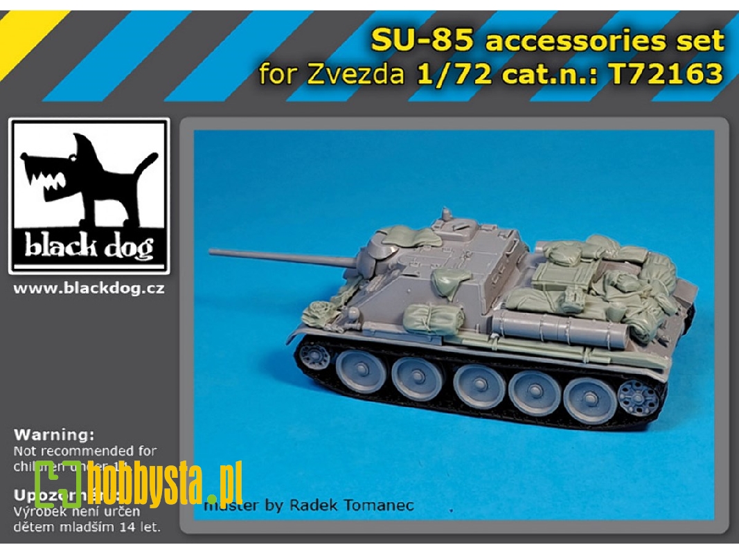 Su 85 Accessories Set (For Zvezda) - zdjęcie 1 Su 85 Accessories Set (For Zvezda) - zdjęcie 1