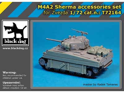 M4a2 Sherman Accessories Set (For Zvezda) - zdjęcie 1