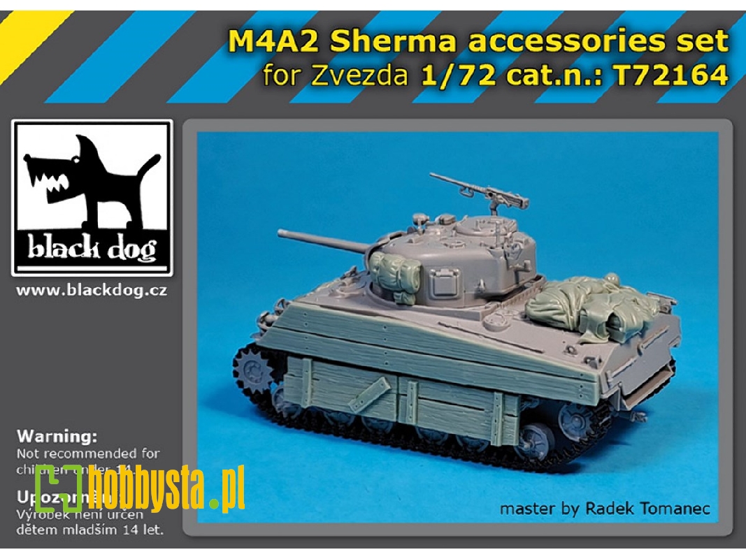 M4a2 Sherman Accessories Set (For Zvezda) - zdjęcie 1