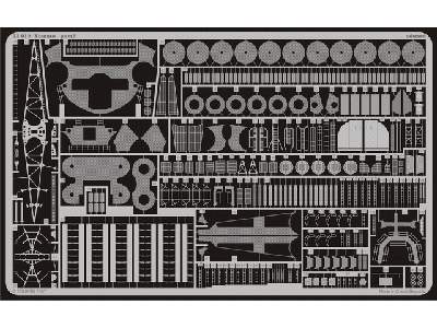  Yamato 1/350 - Tamiya - blaszki - zdjęcie 3