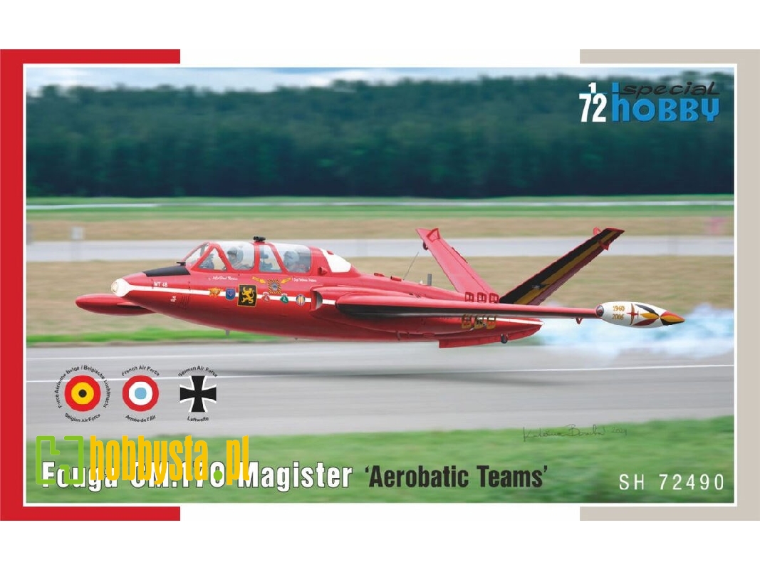 Fouga Cm.170 Magister 'aerobatic Teams' - zdjęcie 1 Fouga Cm.170 Magister 'aerobatic Teams' - zdjęcie 1