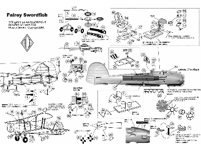 Photo-etched Set For Fairey Swordfish, For Frog/Novo Kit - zdjęcie 2