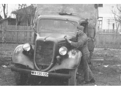 V-8 Model 51 German Truck - zdjęcie 16