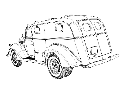 Ford Panel Van 134 Inch M.1939 - zdjęcie 12