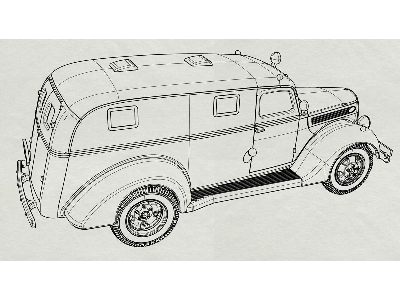 Ford Panel Van 134 Inch M.1939 - zdjęcie 14
