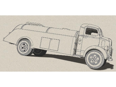 Ford Coe (Cab Over Engine) Tanker Truck M.1939 - zdjęcie 14