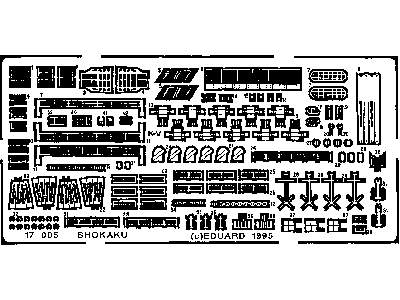  Shokaku 1/700 - Tamiya - blaszki - zdjęcie 2