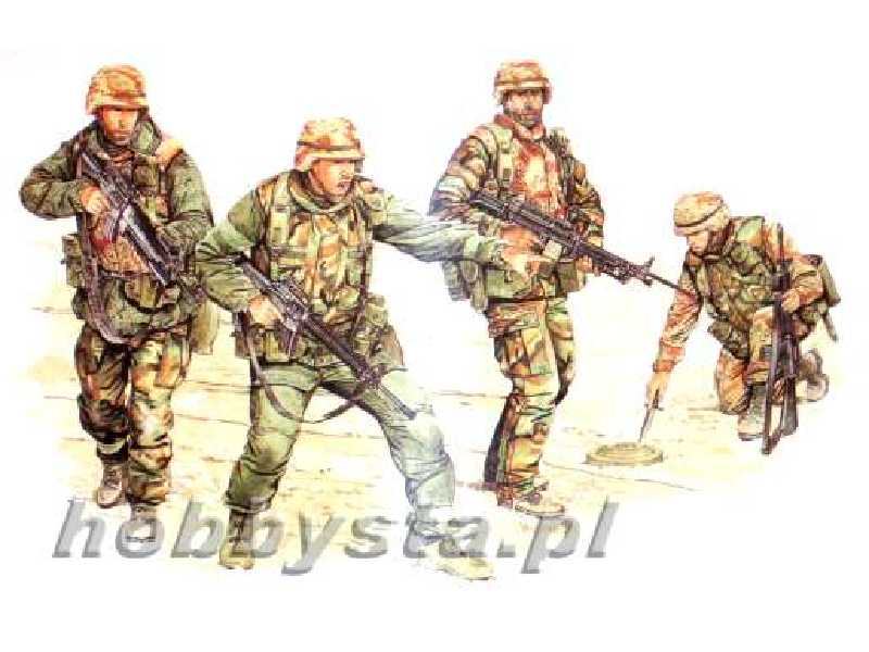 Figurki U.S. 1st Infantry Division BIG RED ONE - zdjęcie 1 Figurki U.S. 1st Infantry Division BIG RED ONE - zdjęcie 1