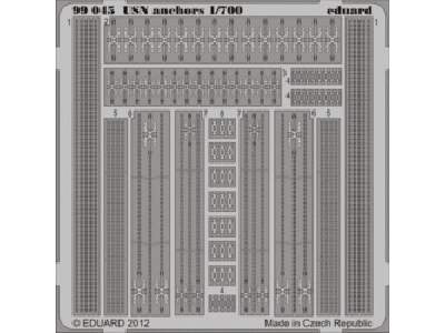  USN anchors 1/700 - blaszki - zdjęcie 1